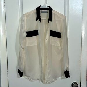 Sheer lightweight blouse